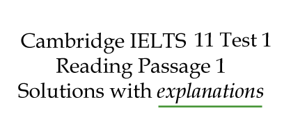 IELTS Reading: Cambridge 11 Test 1 Reading Passage 1; Crop-growing skyscrapers; best solutions with explanations