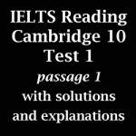 IELTS Academic Reading: Cambridge 10 Test 1, Reading passage 1 ...