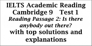 IELTS Academic Reading: Cambridge 9, Test 1: Reading Passage 2; Is ...