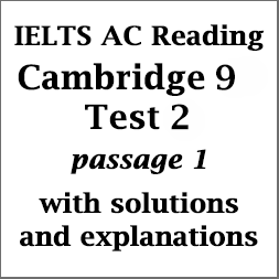 IELTS Academic Reading: Cambridge 9, Test 2: Reading Passage 1; Passage without title (about hearing problems); with best solutions and detailed explanations