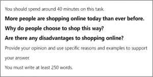 the growth of online shopping ielts essay band 9