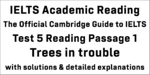 Cambridge Official Guide to IELTS; Academic Test 5 Reading passage 1 ...