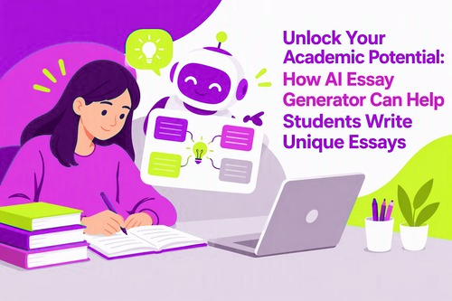 Unlock Your Academic Potential: How AI Essay Generator Can Help Students Write Unique Essays