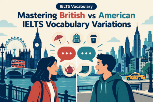 Mastering British vs American IELTS Vocabulary Variations