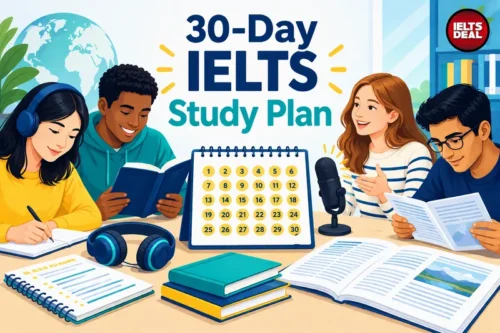Free 30-Day IELTS Study Plan from IELTSDeal