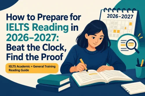 How to Prepare for IELTS Reading in 2026–2027: Beat the Clock, Find the Proof